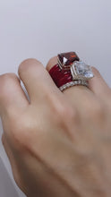 Load and play video in Gallery viewer, Red Jellybean Ring