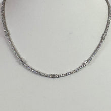 Load image into Gallery viewer, Baguette Tennis Necklaces
