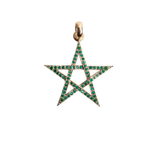 Jade Star Pendant